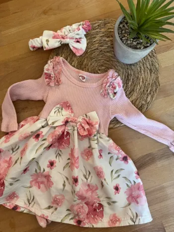 Robe avec bandeau