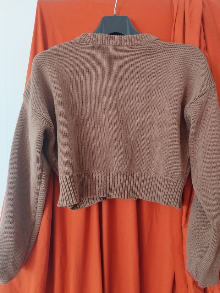Pull marron - photo numéro 6