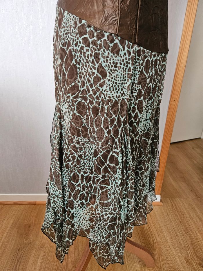 Robe en soie  t38 - photo numéro 5