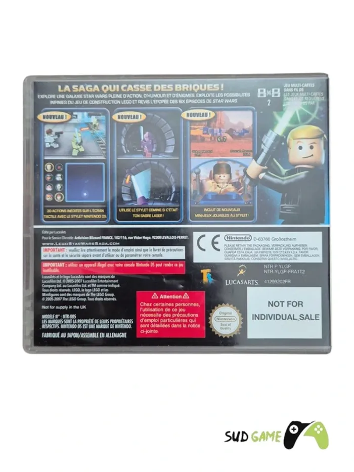 Jeu DS " Lego Star wars saga complète " - photo numéro 2