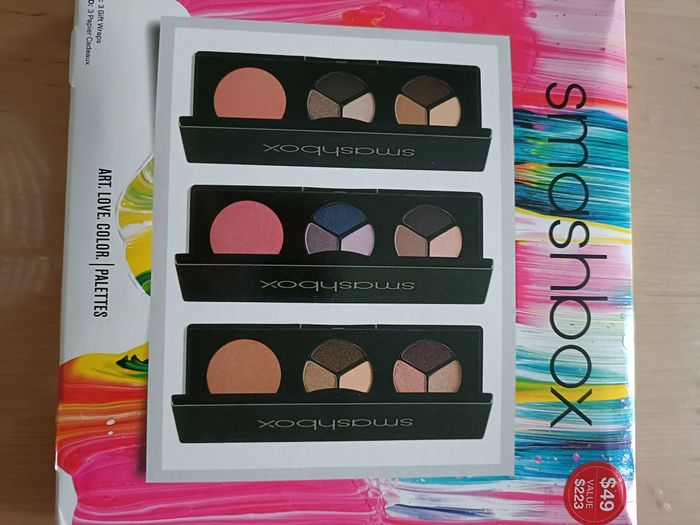 UNE PALETTE BLUSH ET UNE PALETTE YEUX SMASHBOX - photo numéro 5