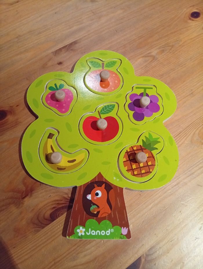 Lot de 8 jeux d'éveil en bois - photo numéro 2