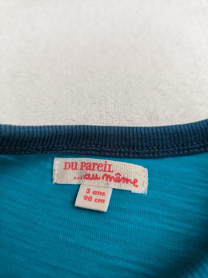 T-shirt garçon DPAM 3 ans - photo numéro 7