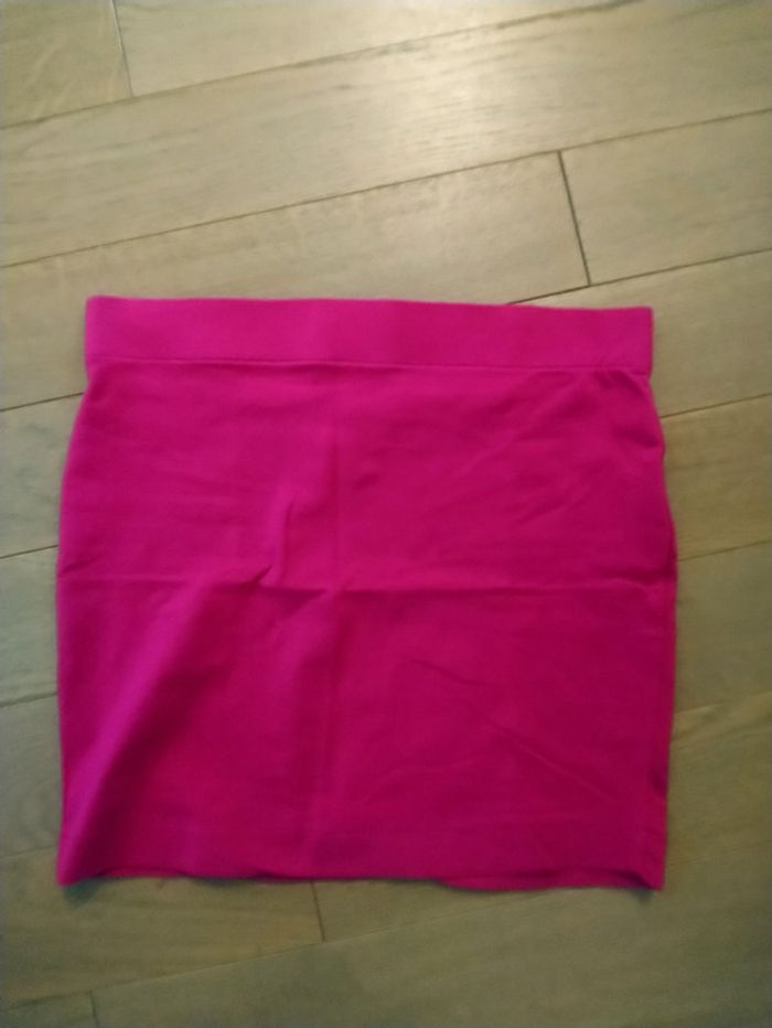 Mini jupe rose fuchsia