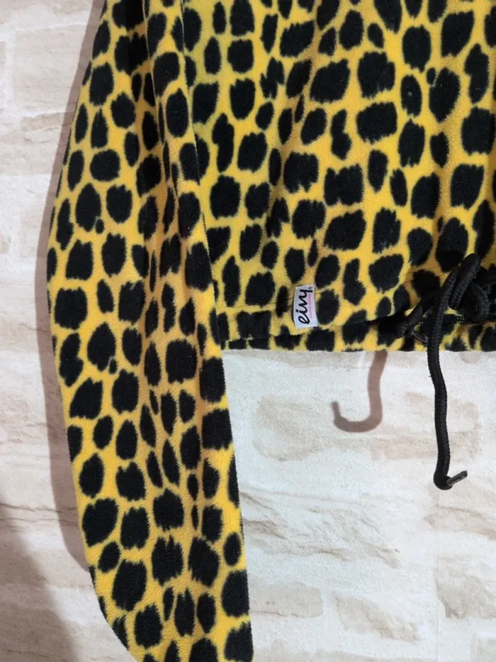 Polaire courte Envy – Taille S Léopard - photo numéro 2