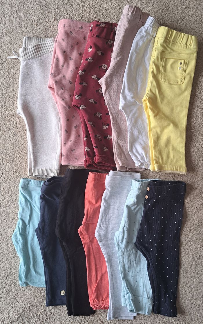 Très gros lot de vêtements fille taille 12 mois - photo numéro 9