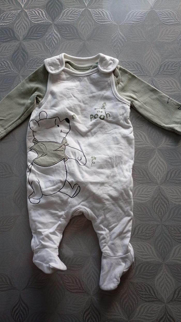 Ensemble bodie et salopette taille 3 mois