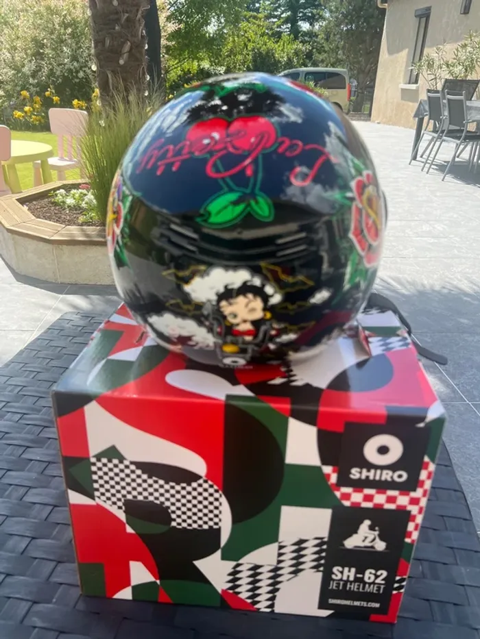 Casque moto - photo numéro 3