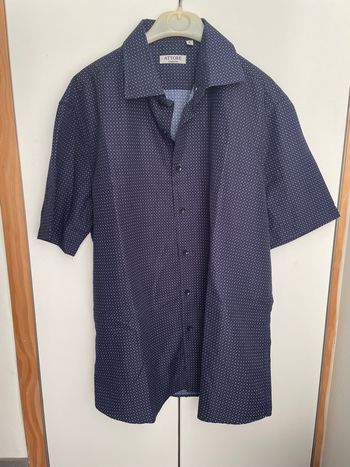 Chemise homme manches courtes 
