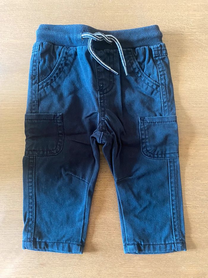 Pantalon corgot bleu marine