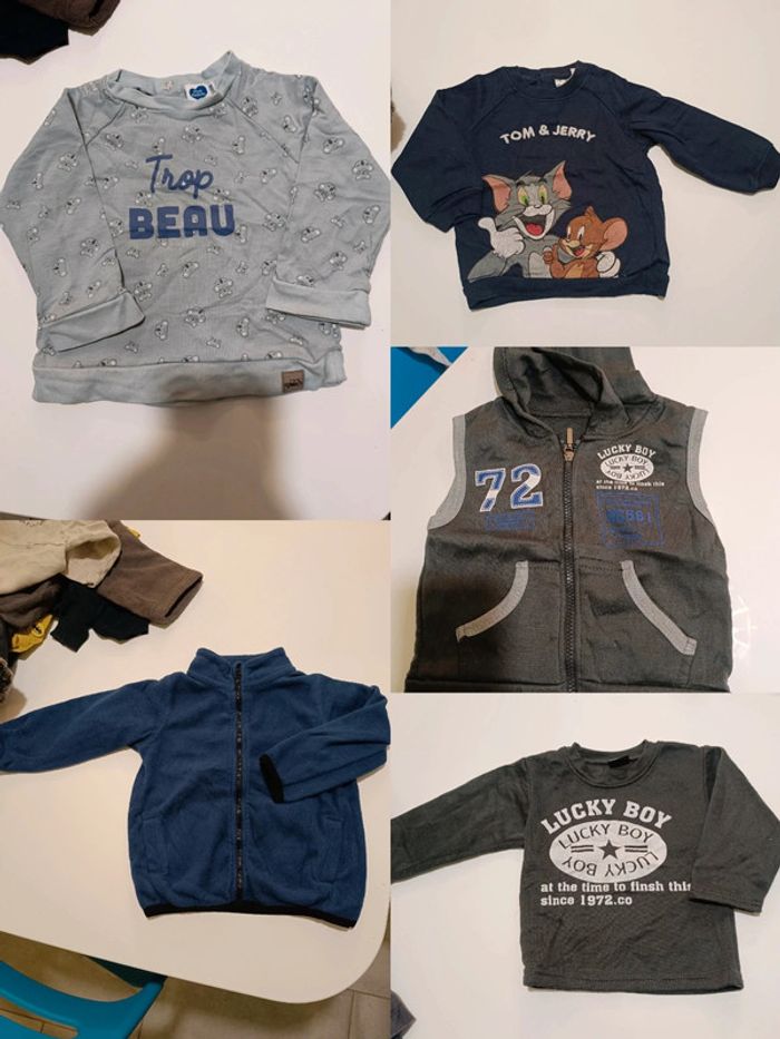 Lot sweat 24 mois