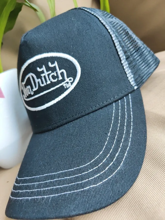 Casquette Trucker Von Dutch noire - photo numéro 2