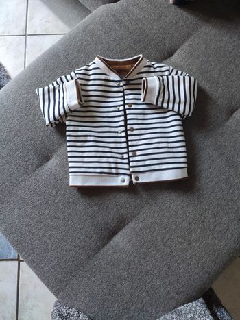 Veste réversible 12 mois obaibi