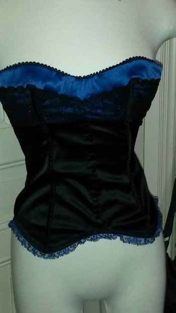 bustier en tissu fluide