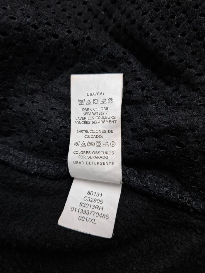 polaire sans manches Chaps noir zippé taille XL - photo numéro 10
