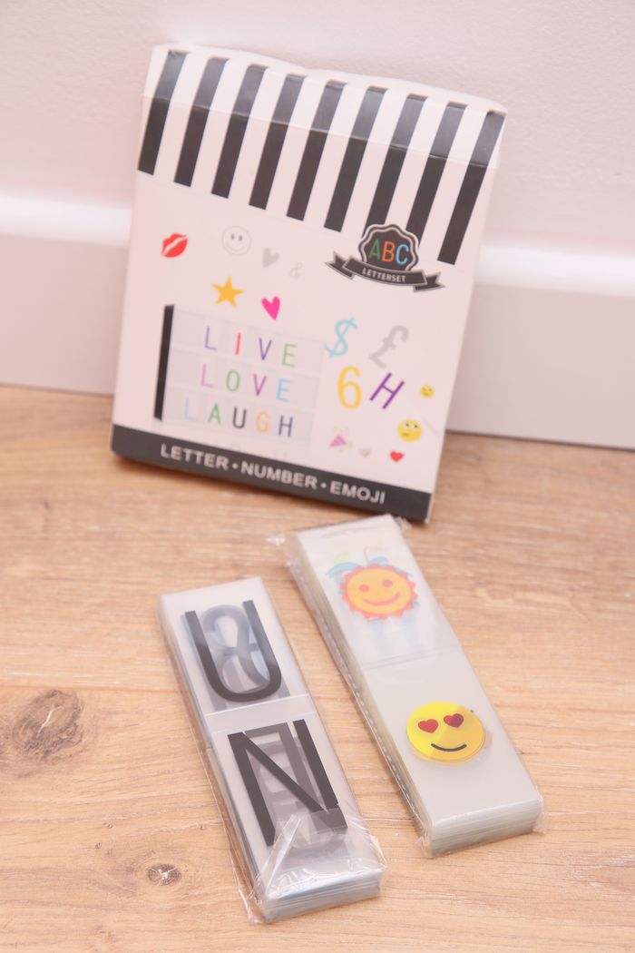 Lettres pour lightbox - photo numéro 3