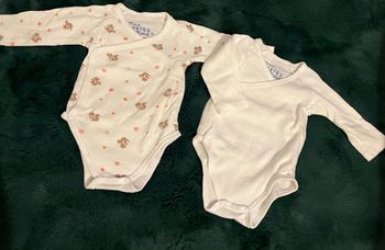 Lot de bodies manches longues