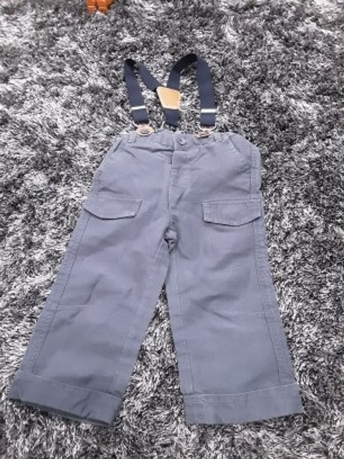 Pantalon Salopette - 12 mois