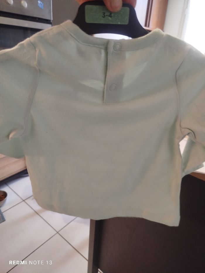 #kytie6moisgarcon. 3 Tee shirt manches longues taille 6 mois - photo numéro 10