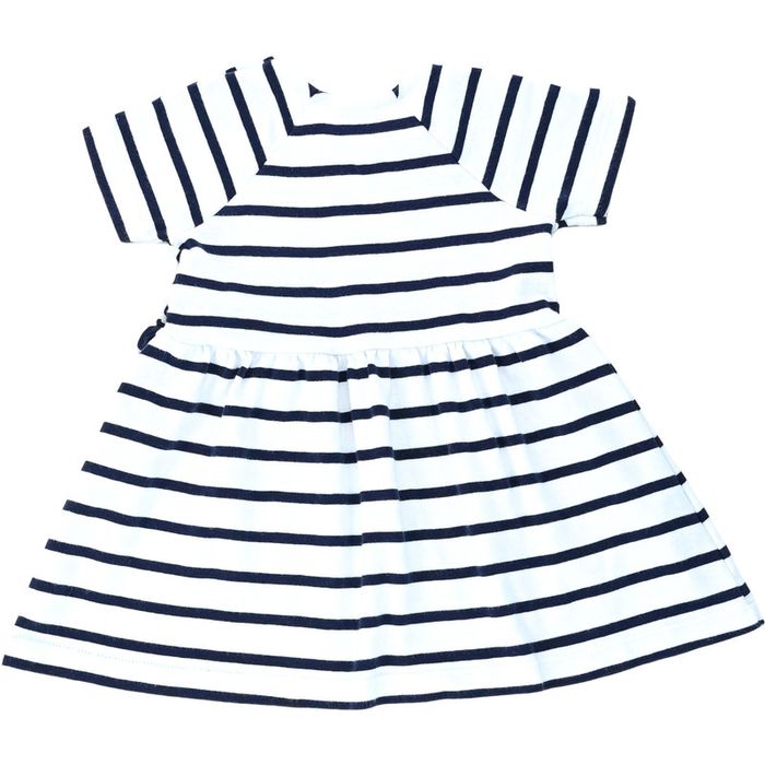 Robe à manches courtes 6 mois en coton Petit Bateau - photo numéro 2
