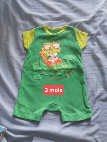 Pyjama coton taille 3 mois