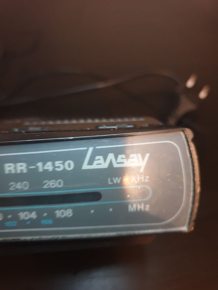 Radio réveil à cassette vintage - photo numéro 4