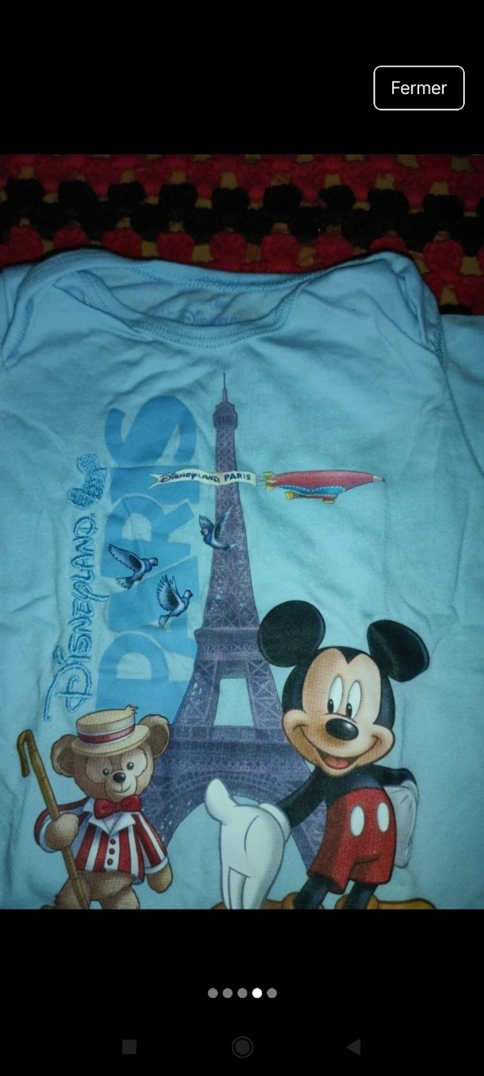 Très beau tee-shirt Disneyland Paris e1 - photo numéro 4