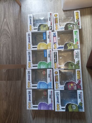 Lot de boîte vide Funko Pop hulk 