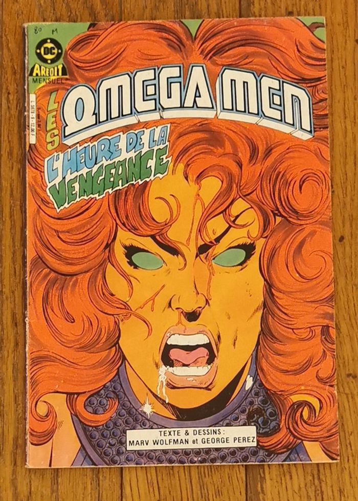 Ancienne petite bd les omega men n°9 Vintage
