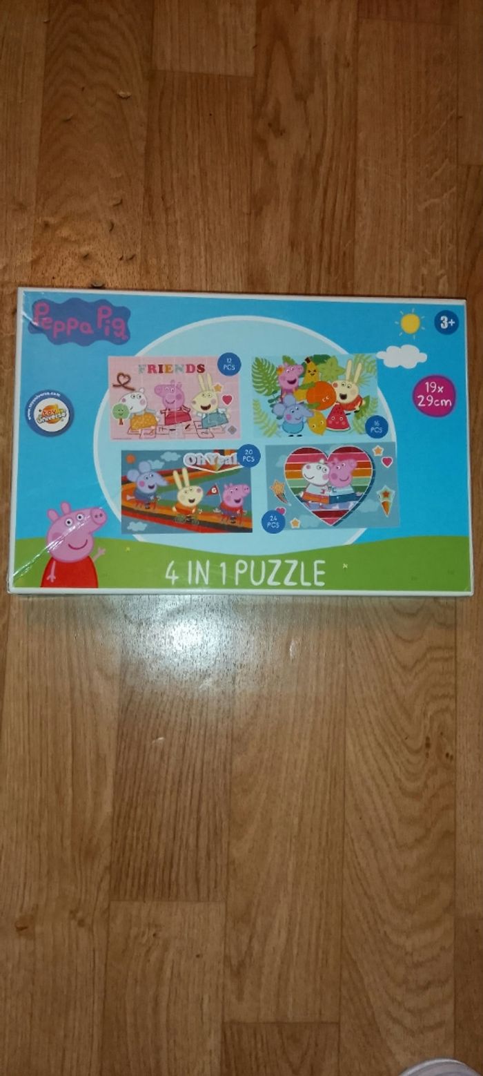 Puzzle Peppa pig 4 puzzle