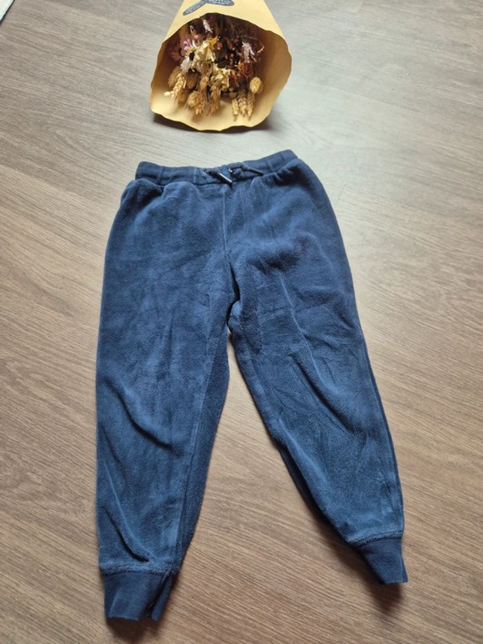 Bas de pyjama velours 4 ans