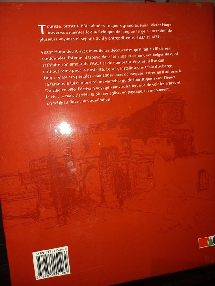 Victor Hugo Impressions de Belgique avec CD livre Neuf - photo numéro 8