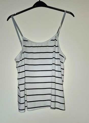 Ensemble de pyjama rayé noir et blanc