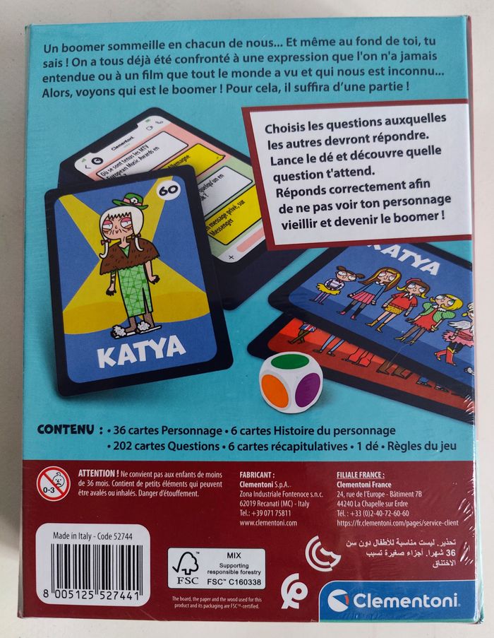 Jeu d ambiance "BOOMER !" - Who'S The Boomer ? Es tu calé ou complètement largué ? Editeur Clementon - photo numéro 3