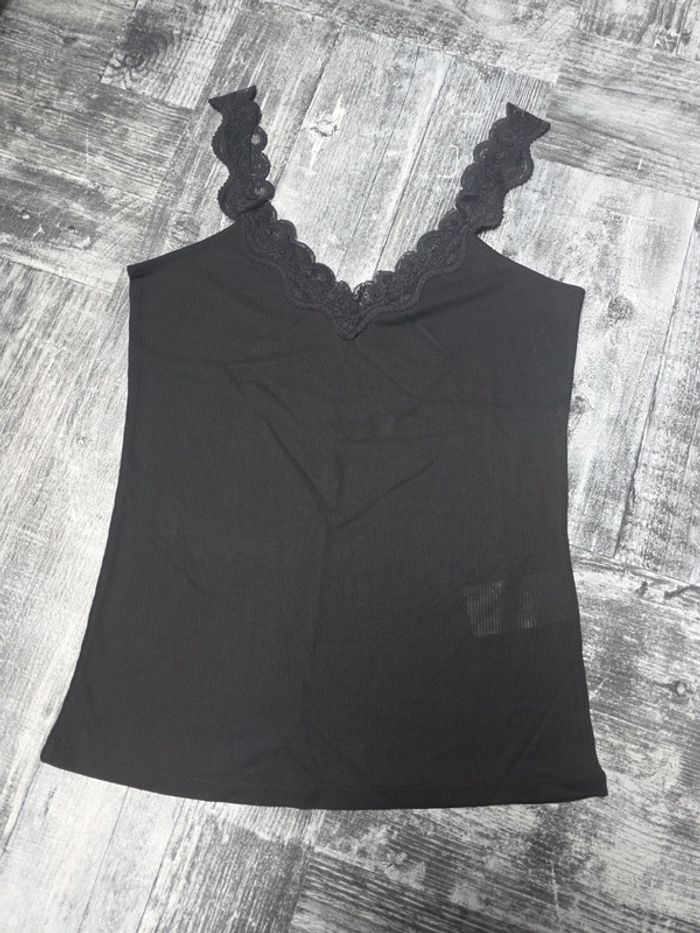 Débardeur only noir femme