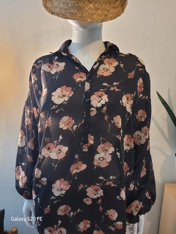 Chemisier fleuri