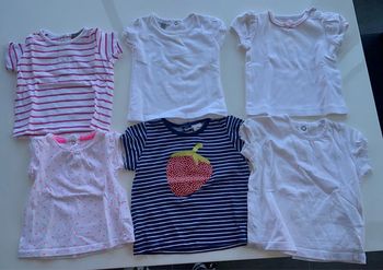 Lot tee-shirts fille