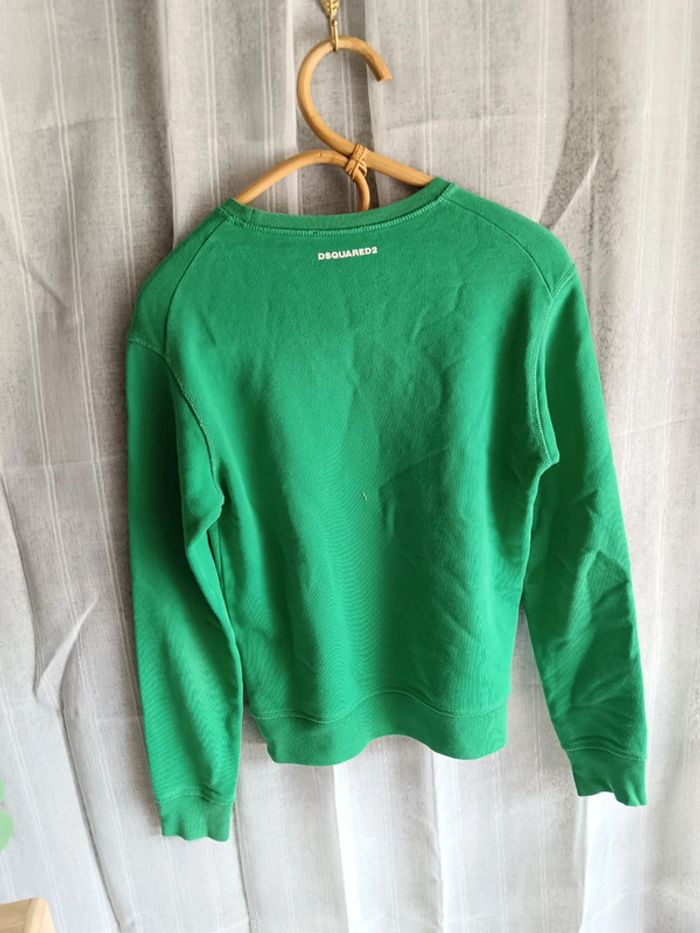 Sweat vert | Dsquared2 | 14ans - photo numéro 8