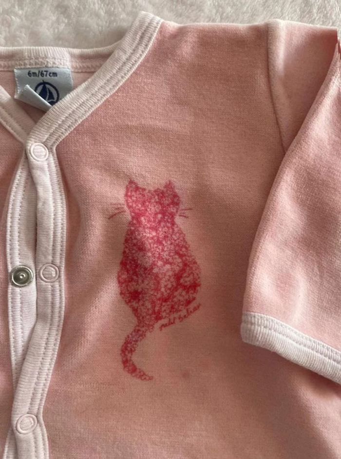 Pyjamas  petit  bateau 6mois - photo numéro 2