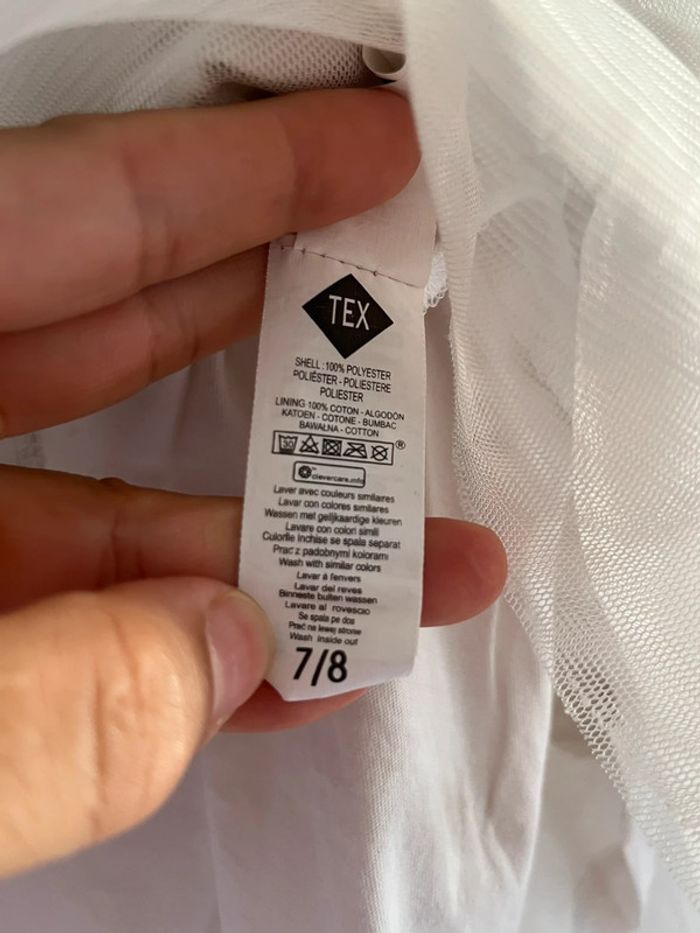 Jupe dentelle Tex taille 7/8 ans 💕 - photo numéro 5