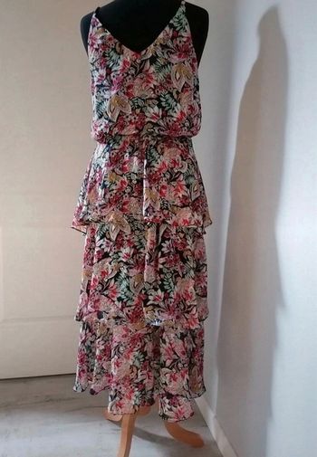Robe longue bretelles fines taille S