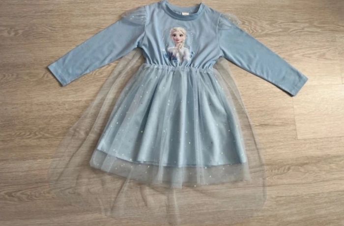 Robe Elsa Frozen 5 ans - photo numéro 2