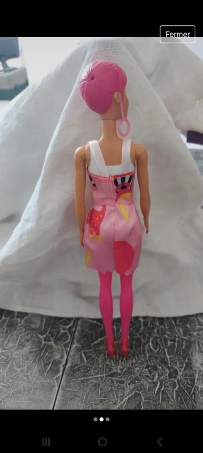 Robe courte poupée Barbie - photo numéro 2