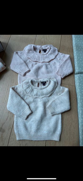 Lot de 2 pulls kiabi