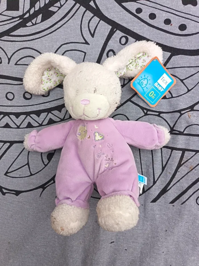 Peluche lapin fille neuf