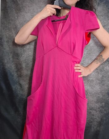 Robe fushia
