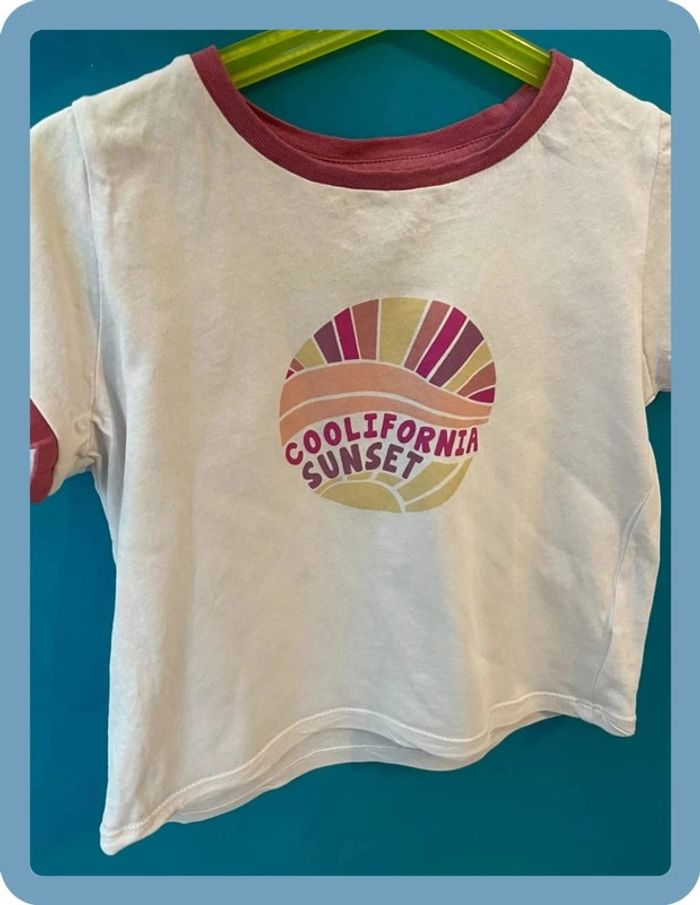 Beau t-shirt manches courtes 6 ans storytelling