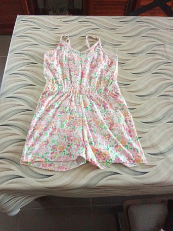 Combishort motif fleuri 9 ans Only