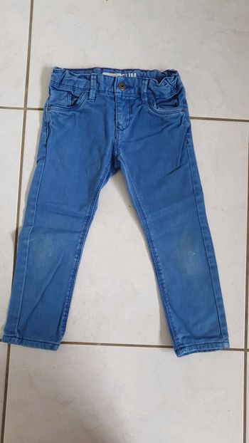 Pantalon jeans bleu garçon okaidi CH2