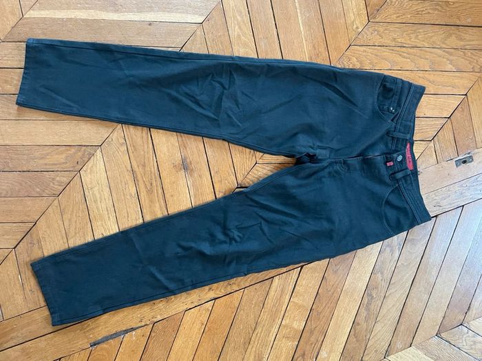 Pantalon noir Straight Vintage Pierre Cardin - photo numéro 4